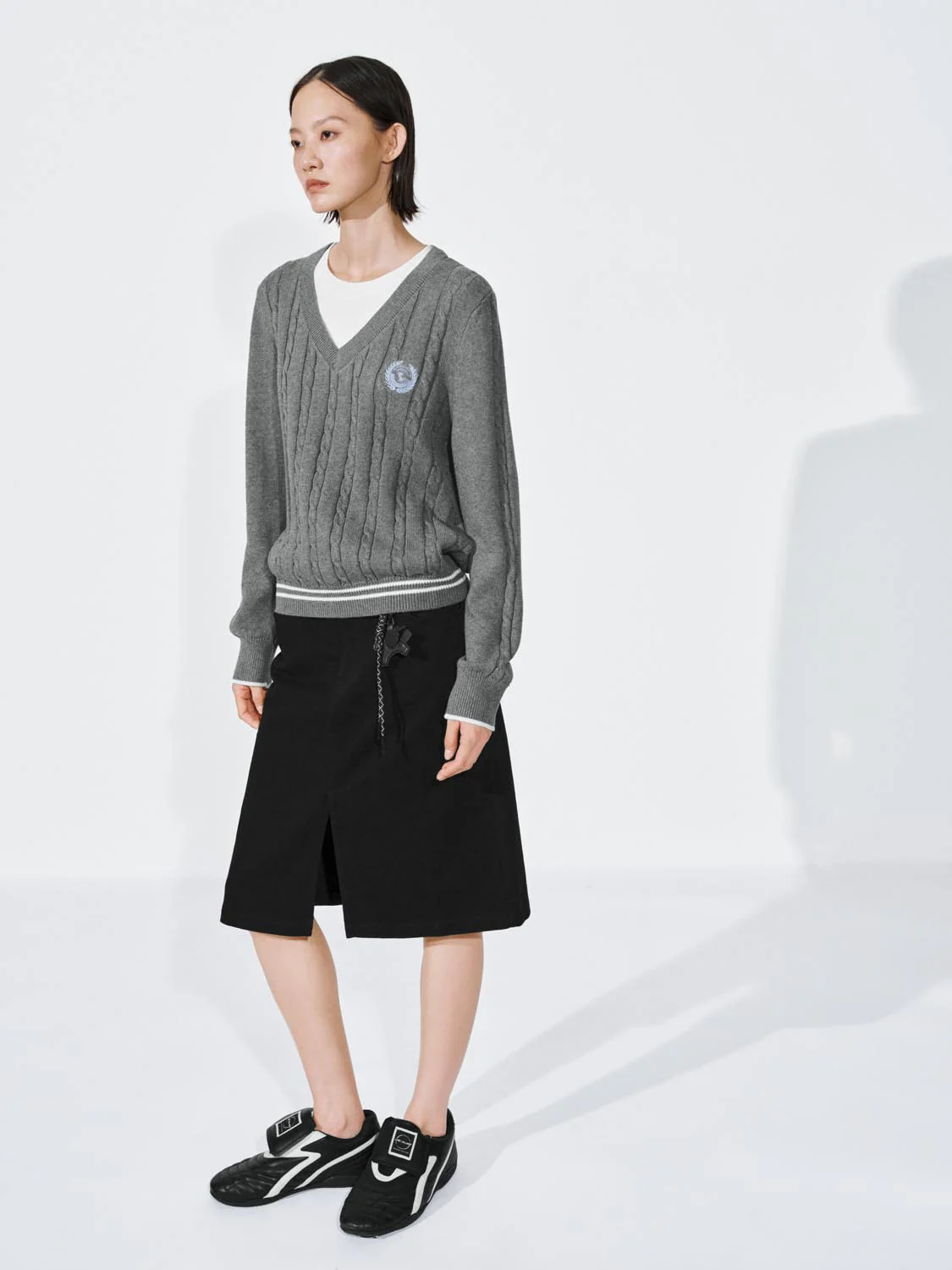 2 In 1 Cable Knitted T-Shirts - Image 5