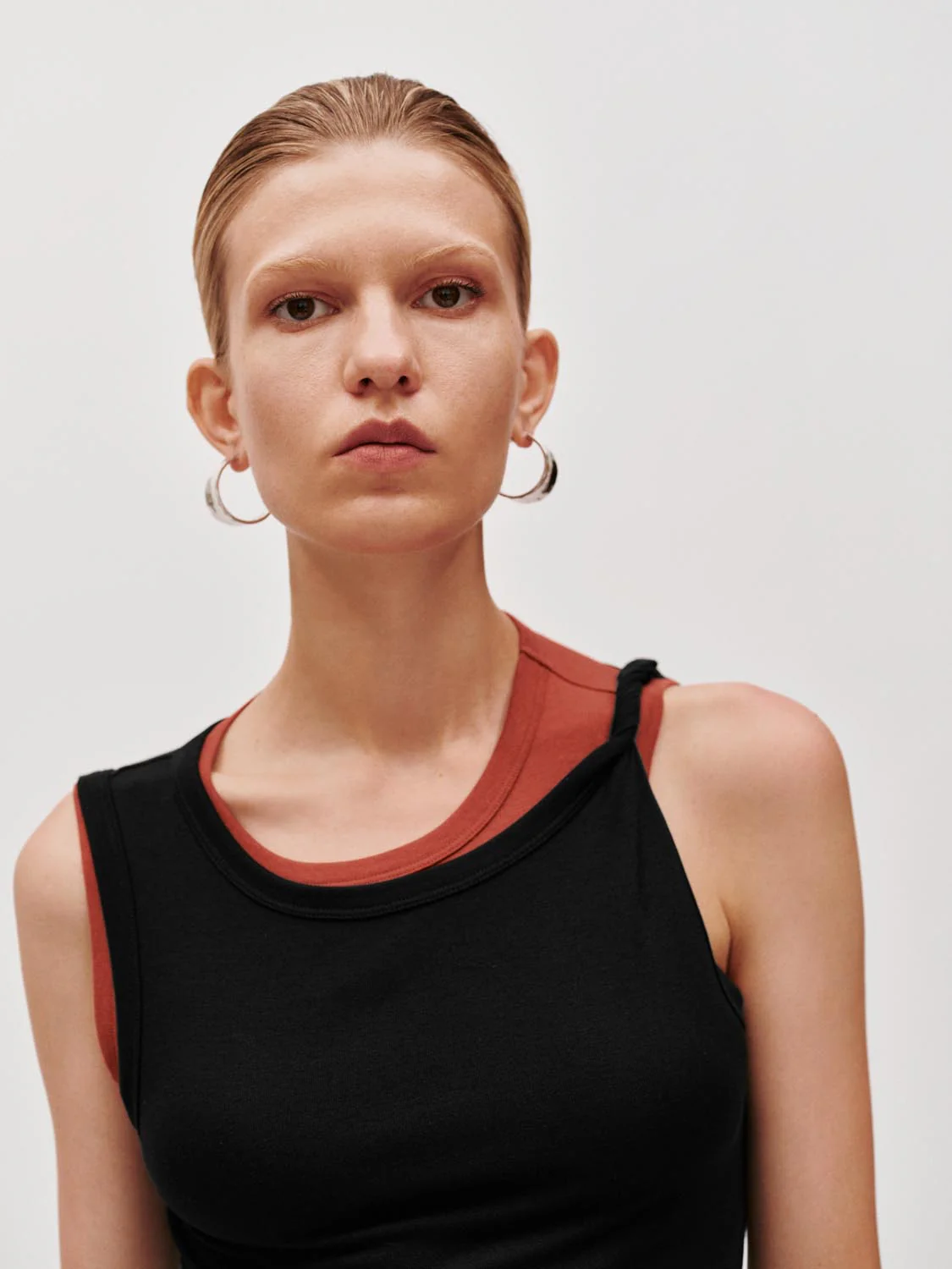 2 In 1 Contrast Vest Top - Image 3