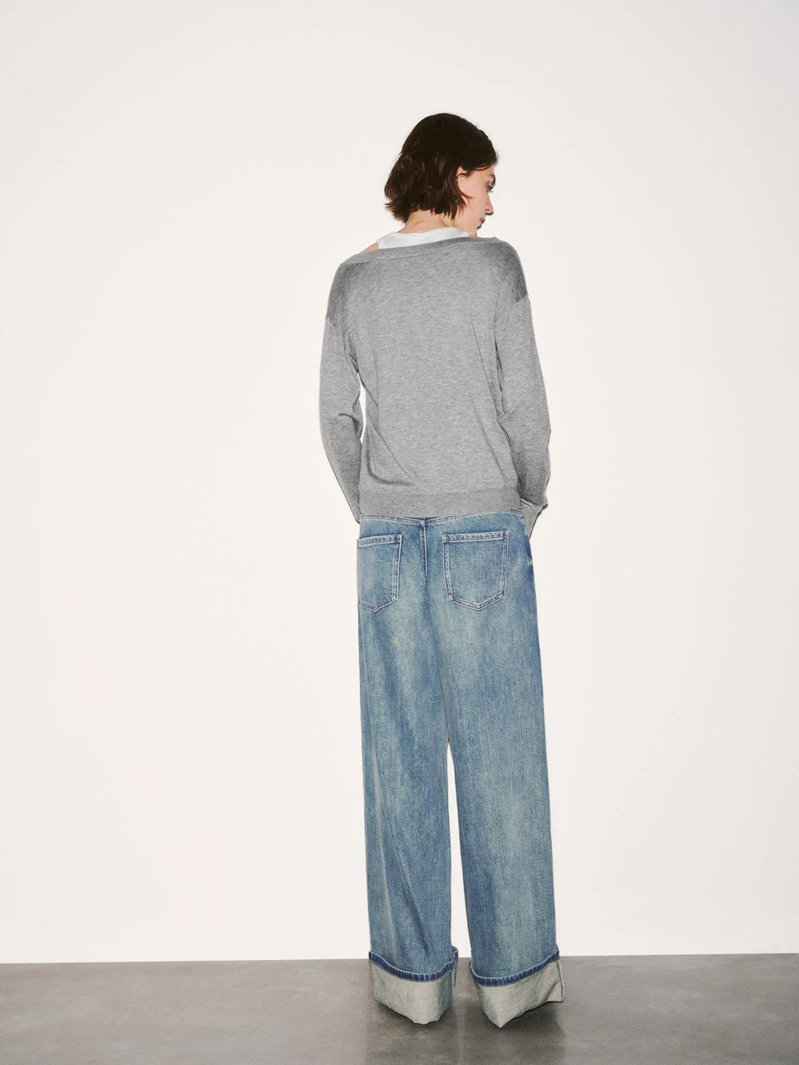2 In 1 Long Sleeve Knitted T-Shirts - Image 6