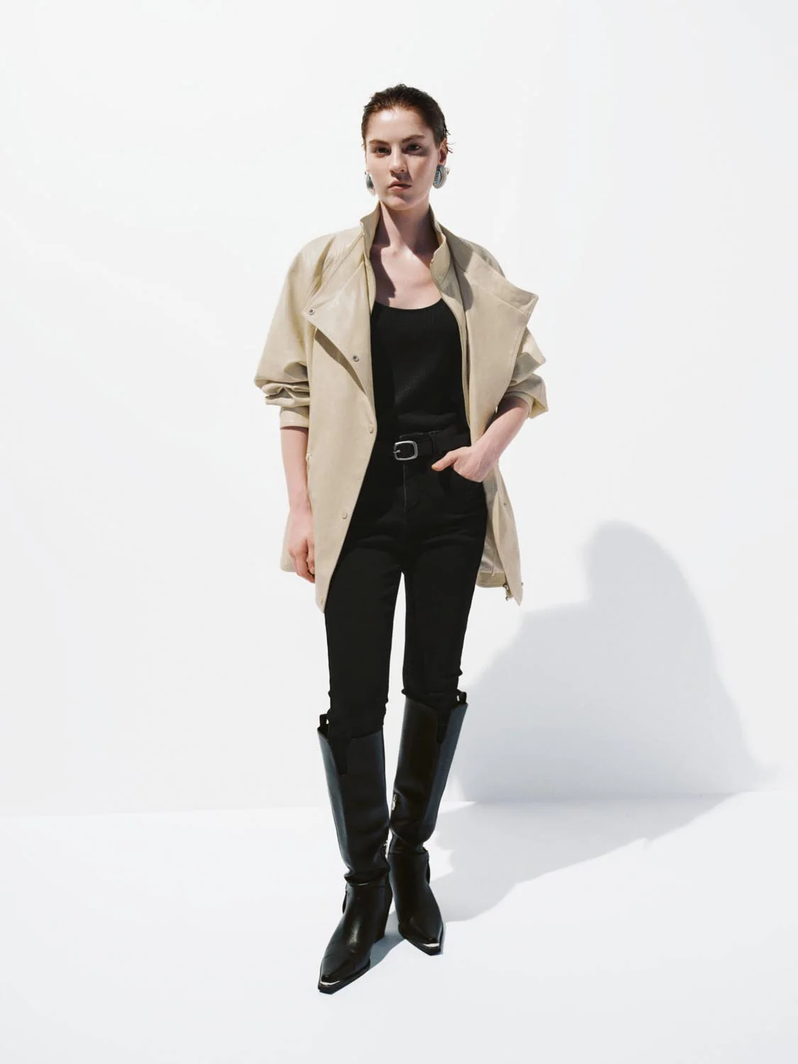 2 In 1 Oversize Trench Coats - Image 5