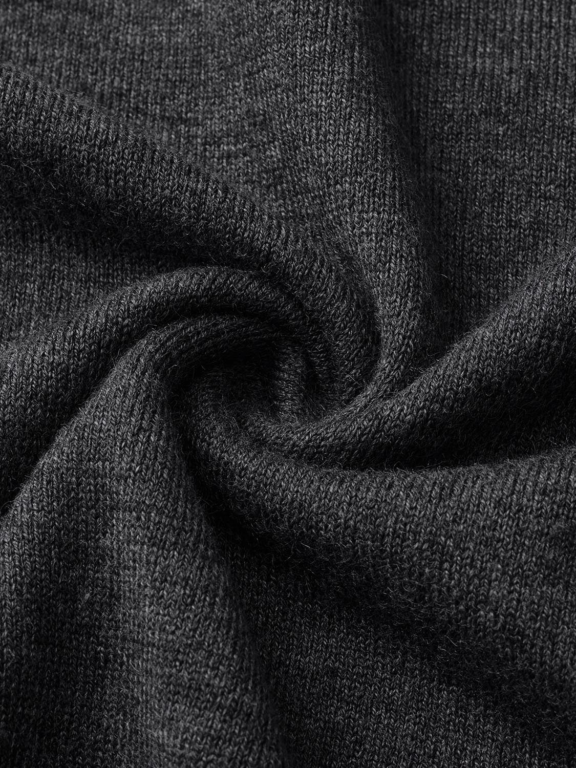 2 In 1 Scarf Contrast Long Sleeve Knitted T-Shirts - Image 8