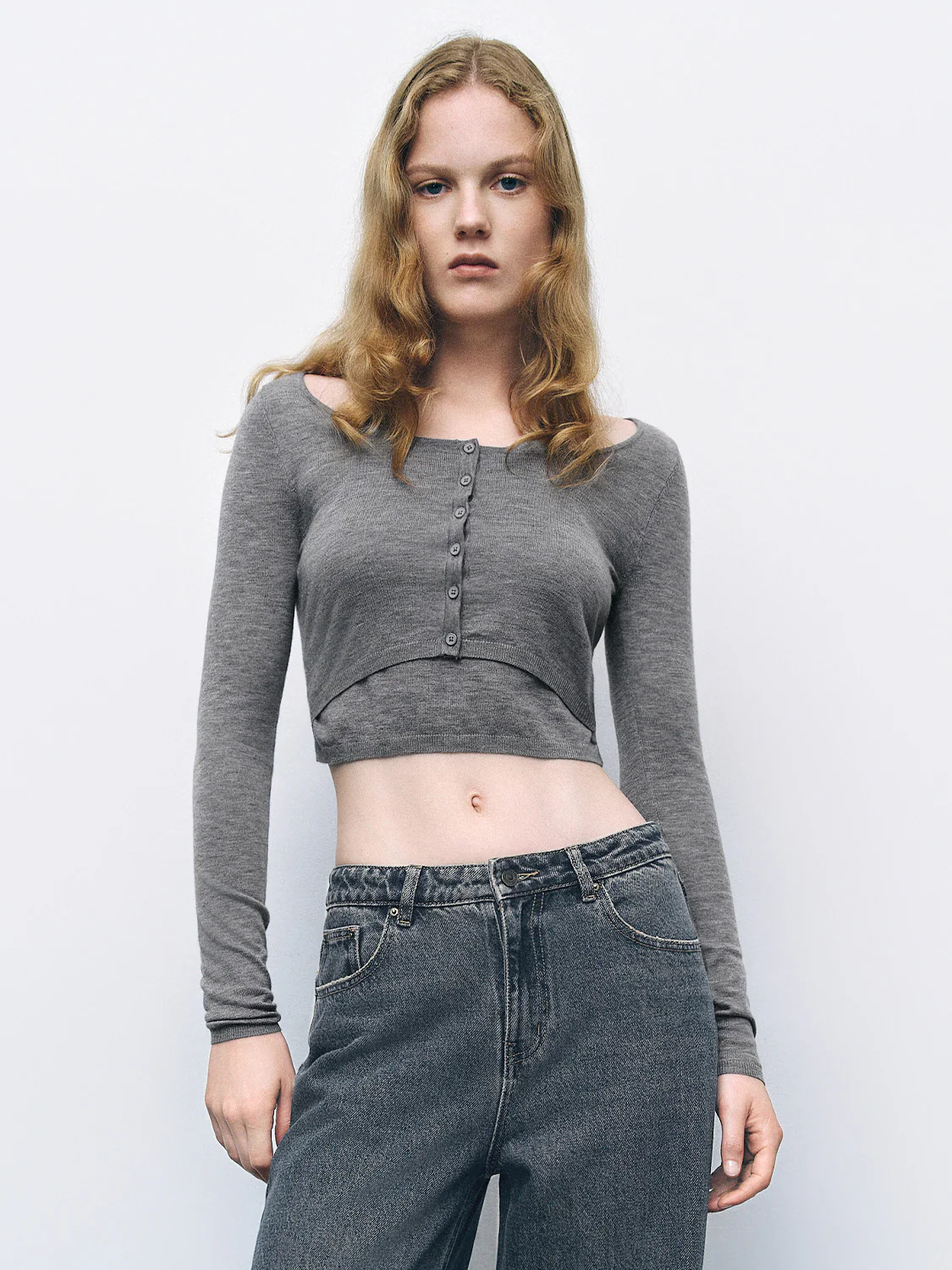 2 In 1 Skinny Knitted T-Shirt - Image 13