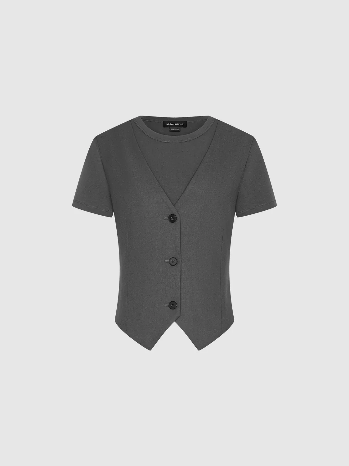 2 In 1 Skinny T-Shirt - Image 3