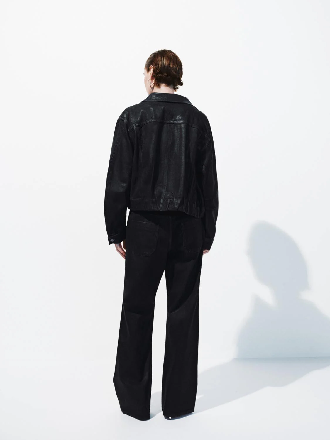 Balloon Sleeve Trucker Denim Jackets - Image 6