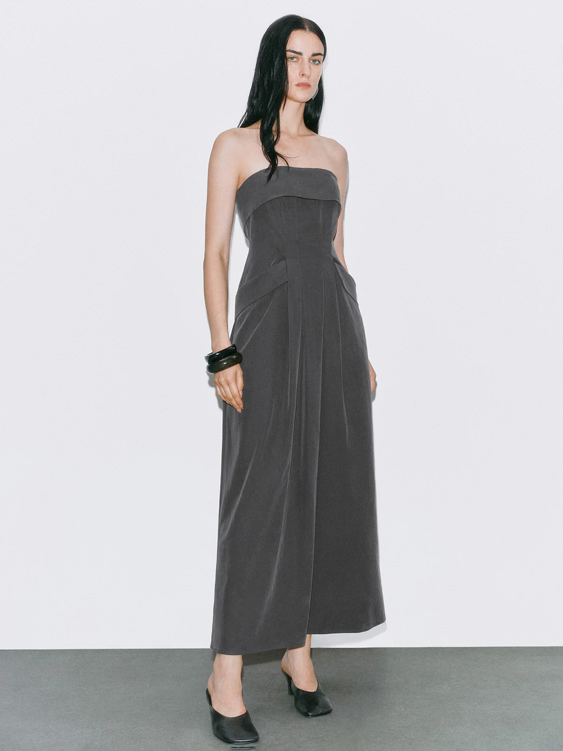 Bandeau A-Line Maxi Dresses - Image 4