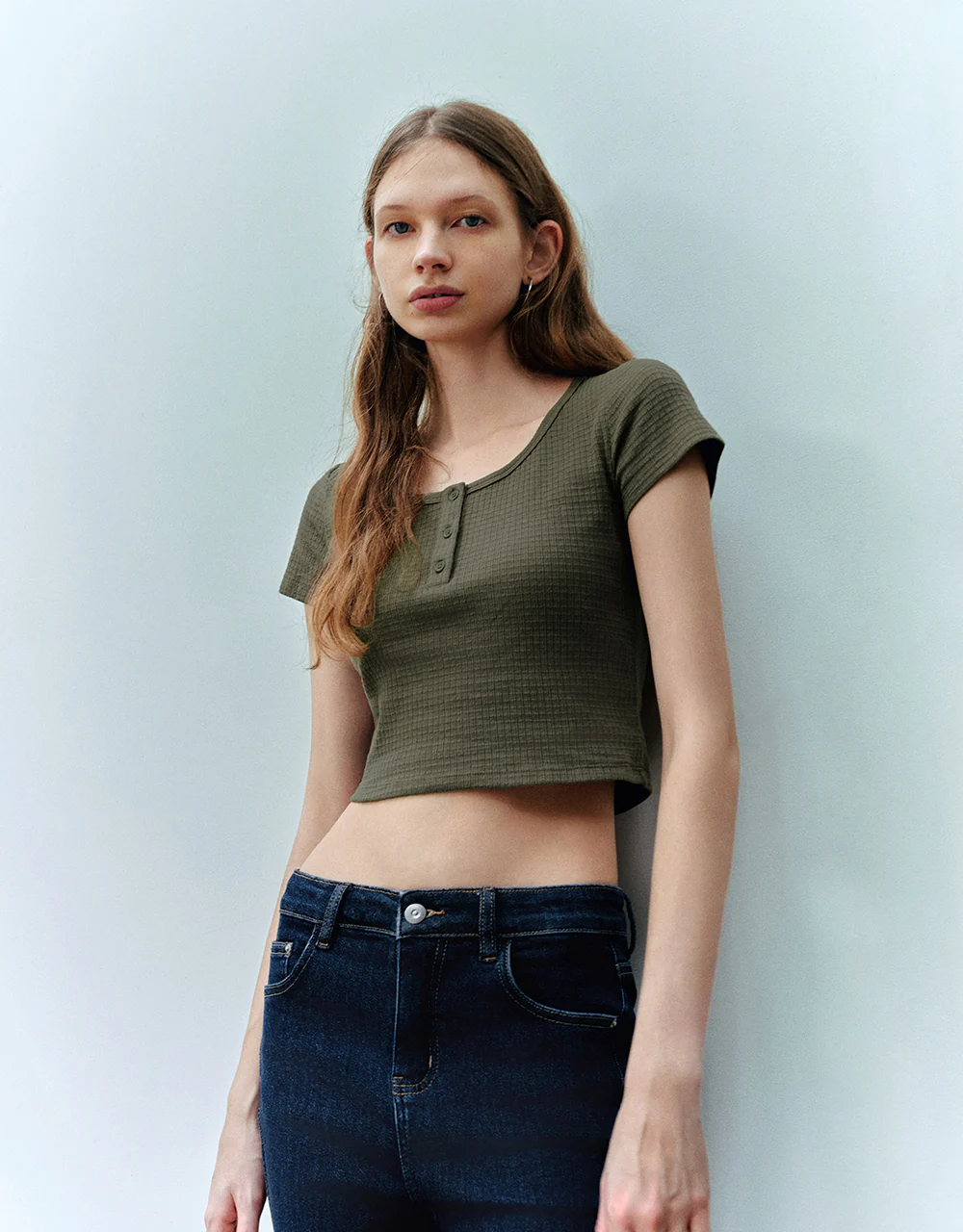 Basic Crew Neck T-Shirt - Image 34