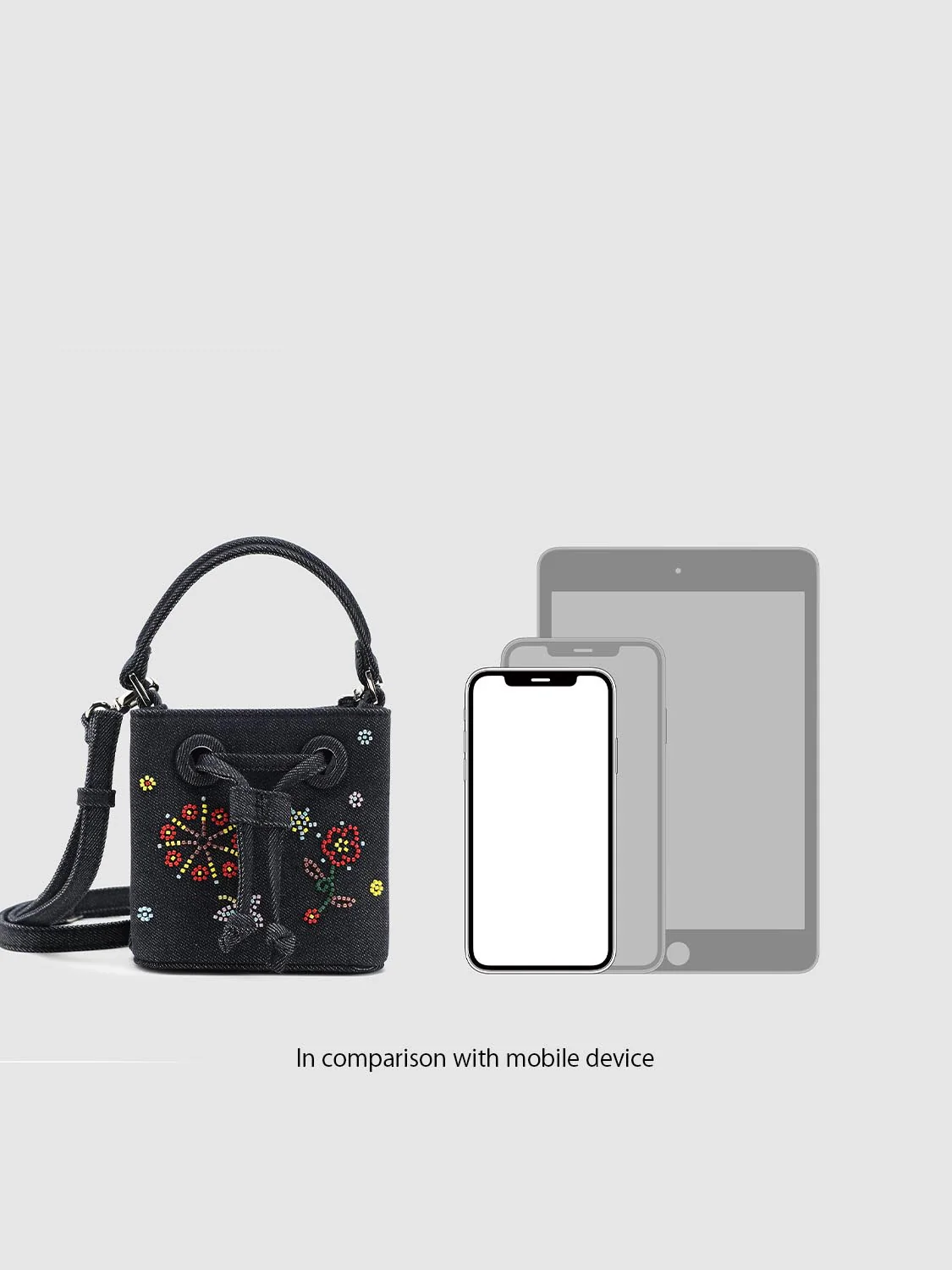 Beaded Handle Shoulder Bags - Image 7