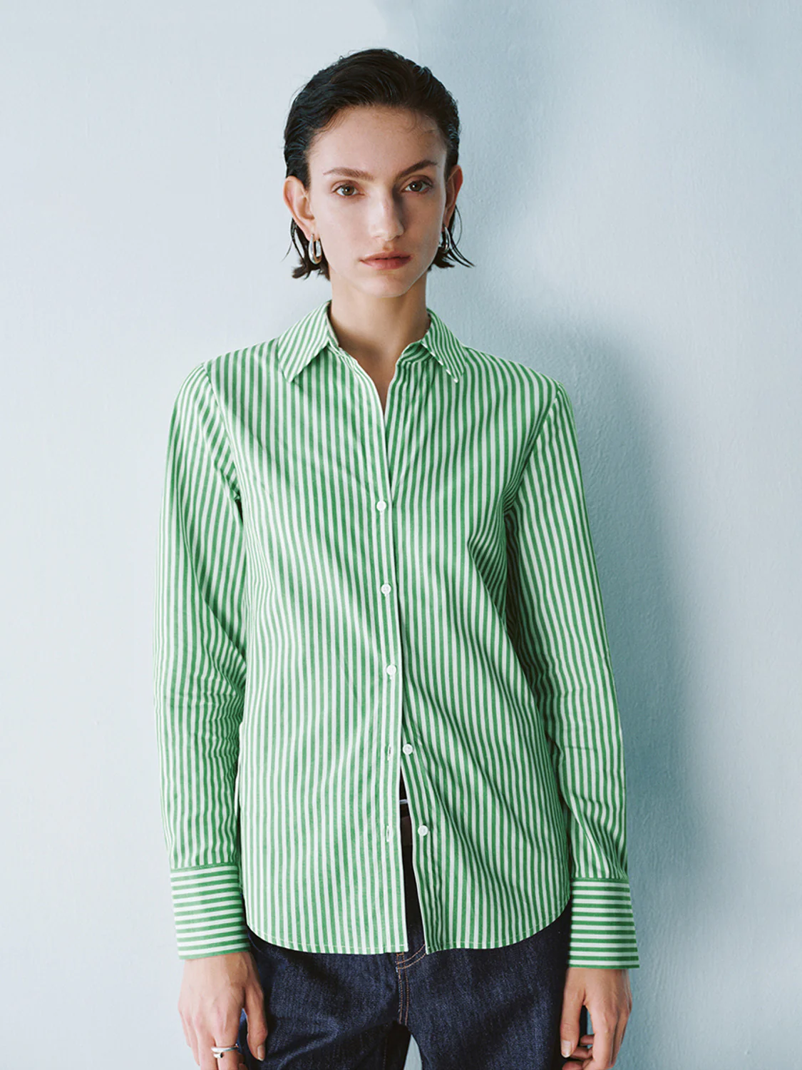 Button Up Long Sleeve Shirts - Image 21