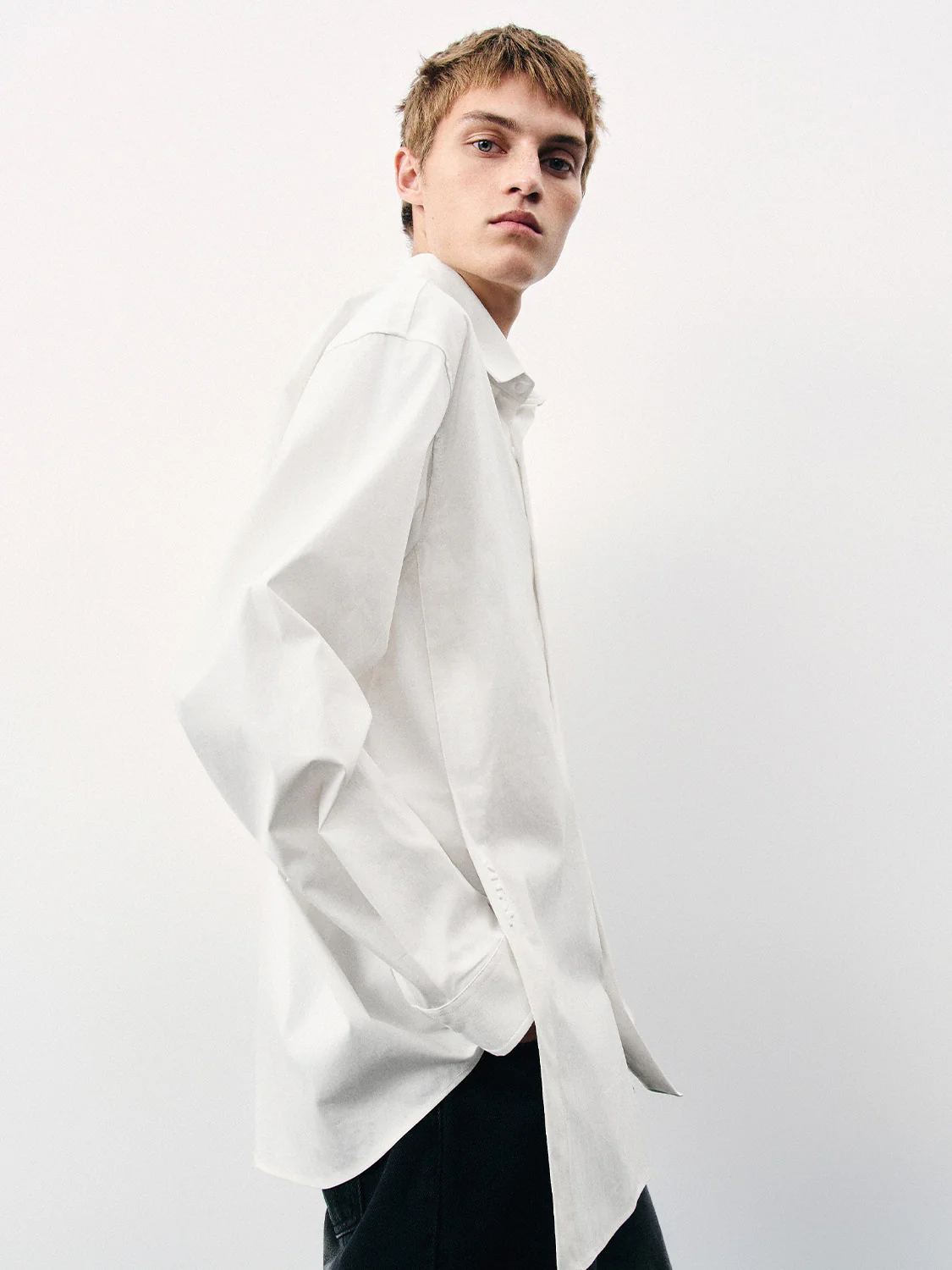 Button Up Loose Shirt - Image 2