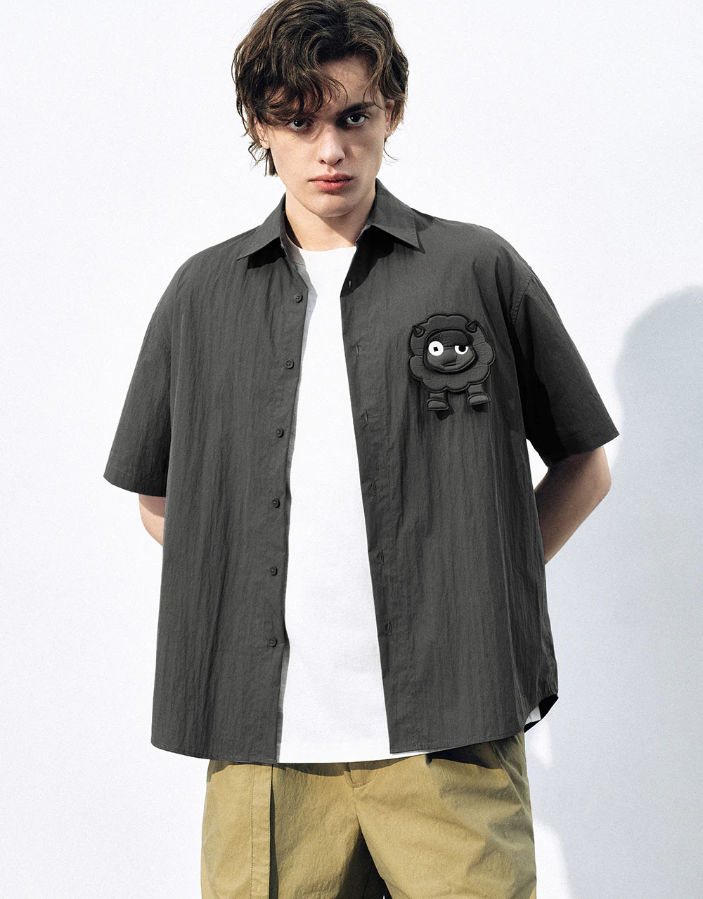 Button Up Straight Shirt - Image 17