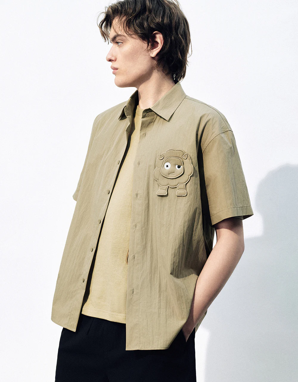 Button Up Straight Shirt - Image 2