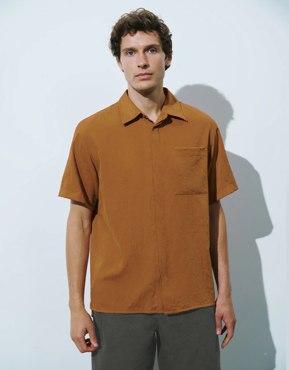 Button Up Straight Shirt - Image 17