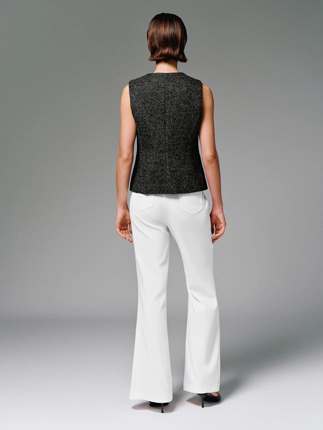 Button Up Tweed Vests - Image 6
