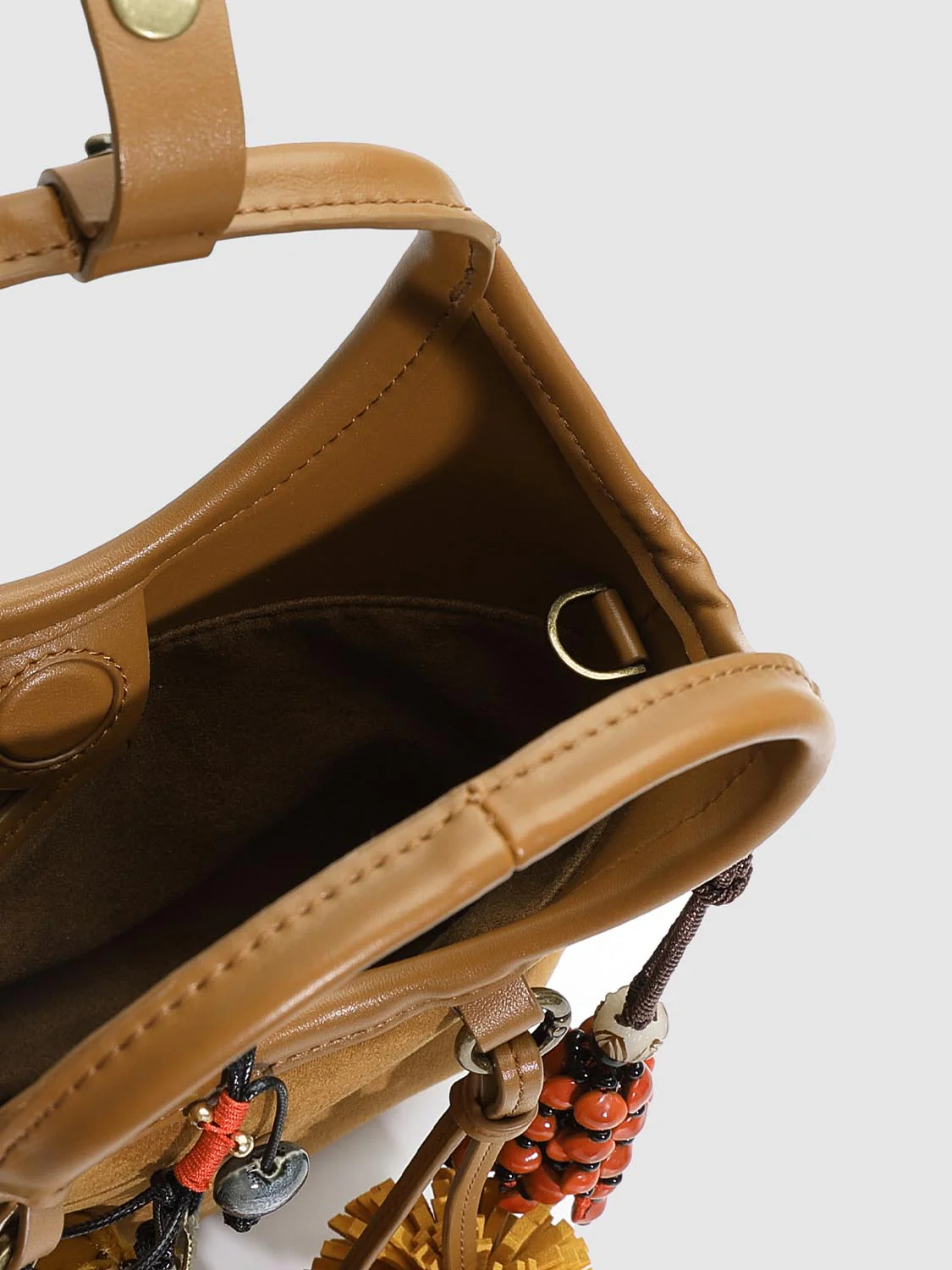 Charm Handle Shoulder Bags - Image 5