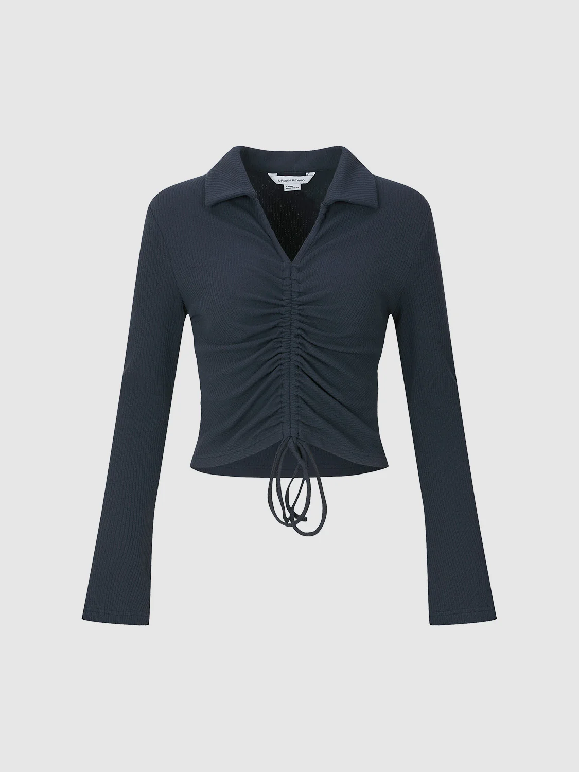Collared Neck Skinny T-Shirt - Image 12