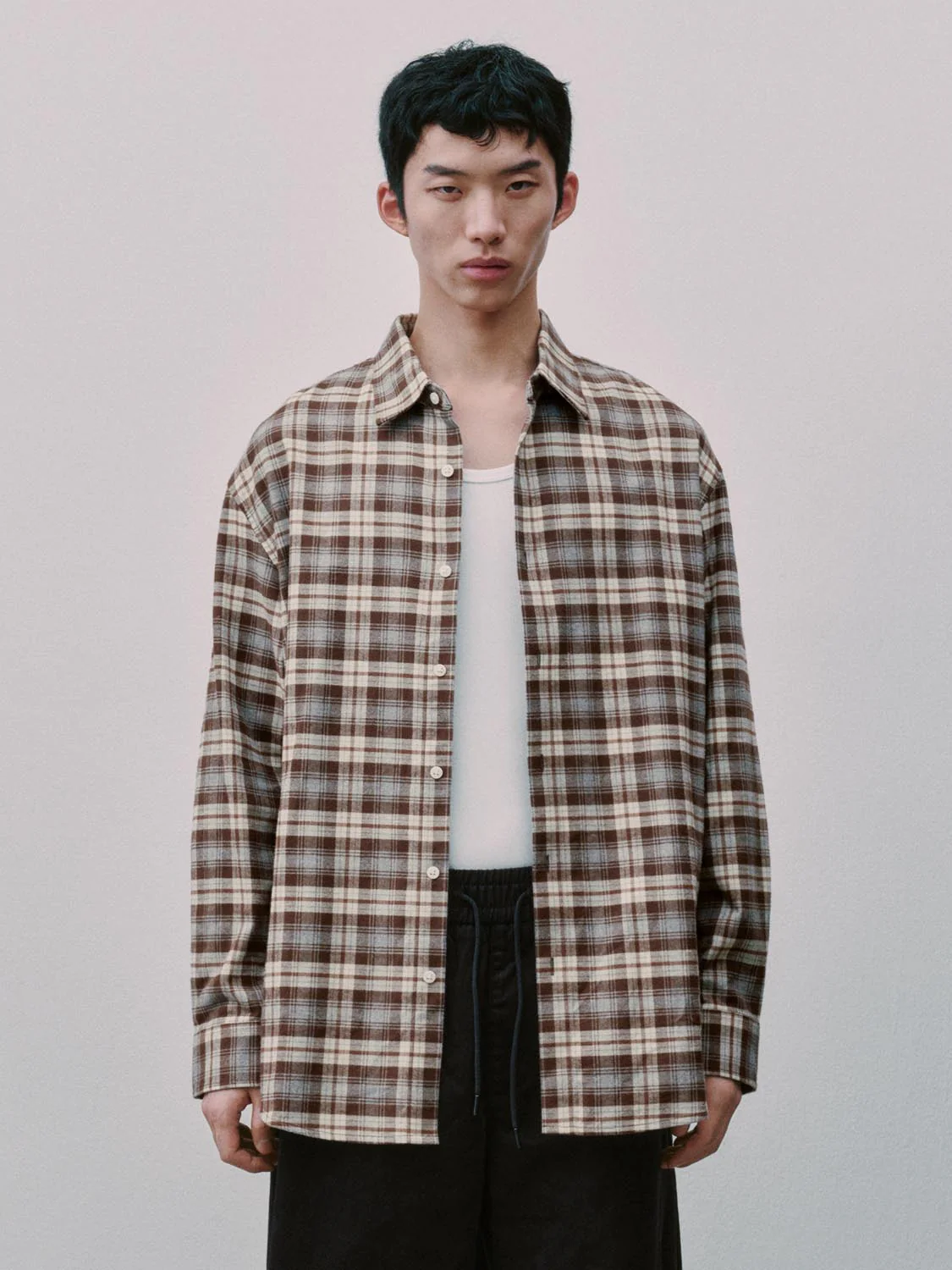 Contrast Check Shirts - Image 17