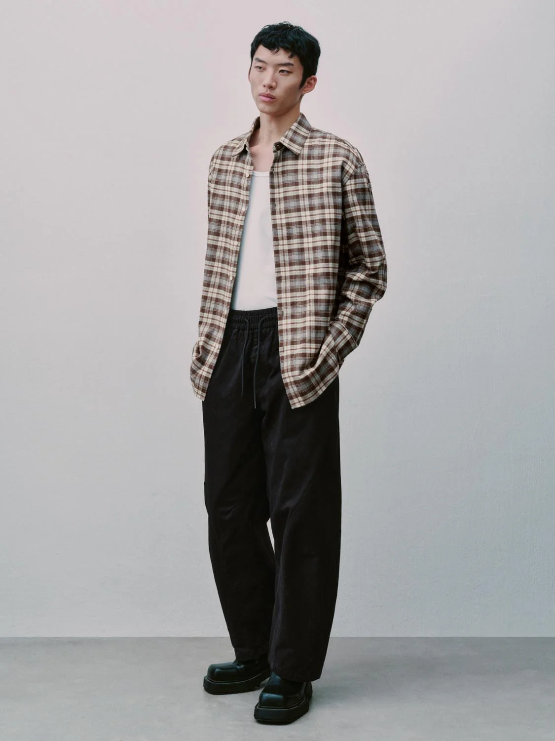 Contrast Check Shirts - Image 5