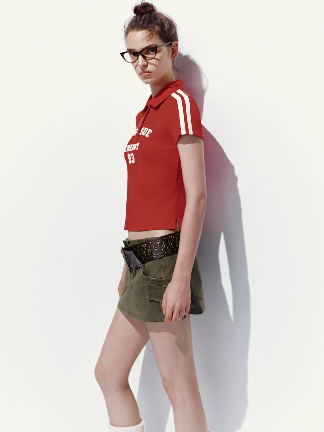 Contrast-Color Slim-Fit Polo Shirts - Image 2