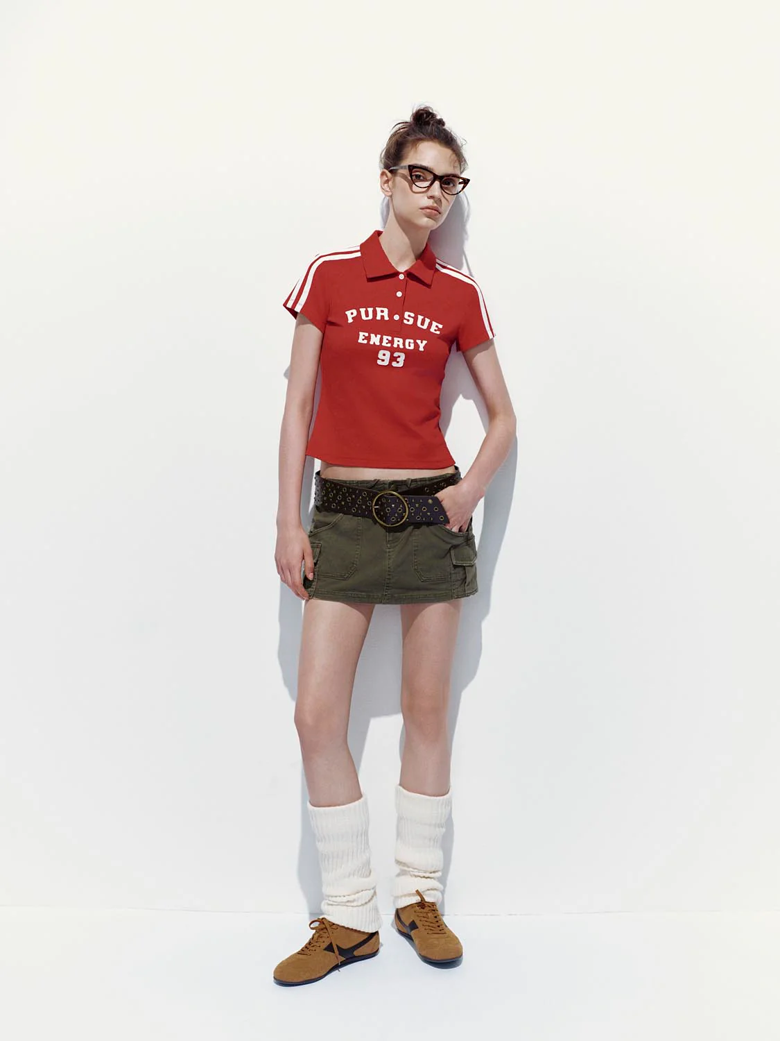 Contrast-Color Slim-Fit Polo Shirts - Image 5