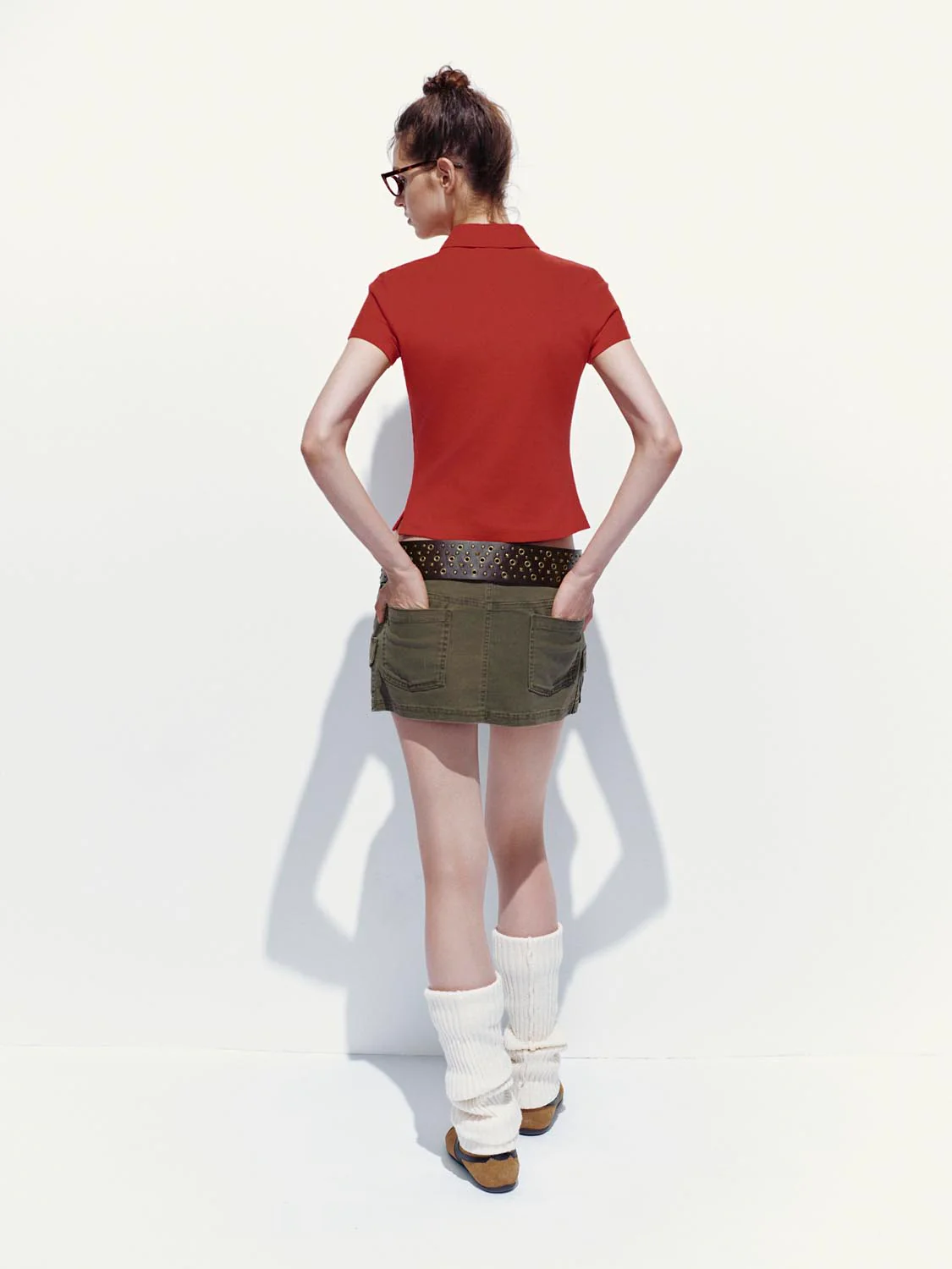 Contrast-Color Slim-Fit Polo Shirts - Image 6