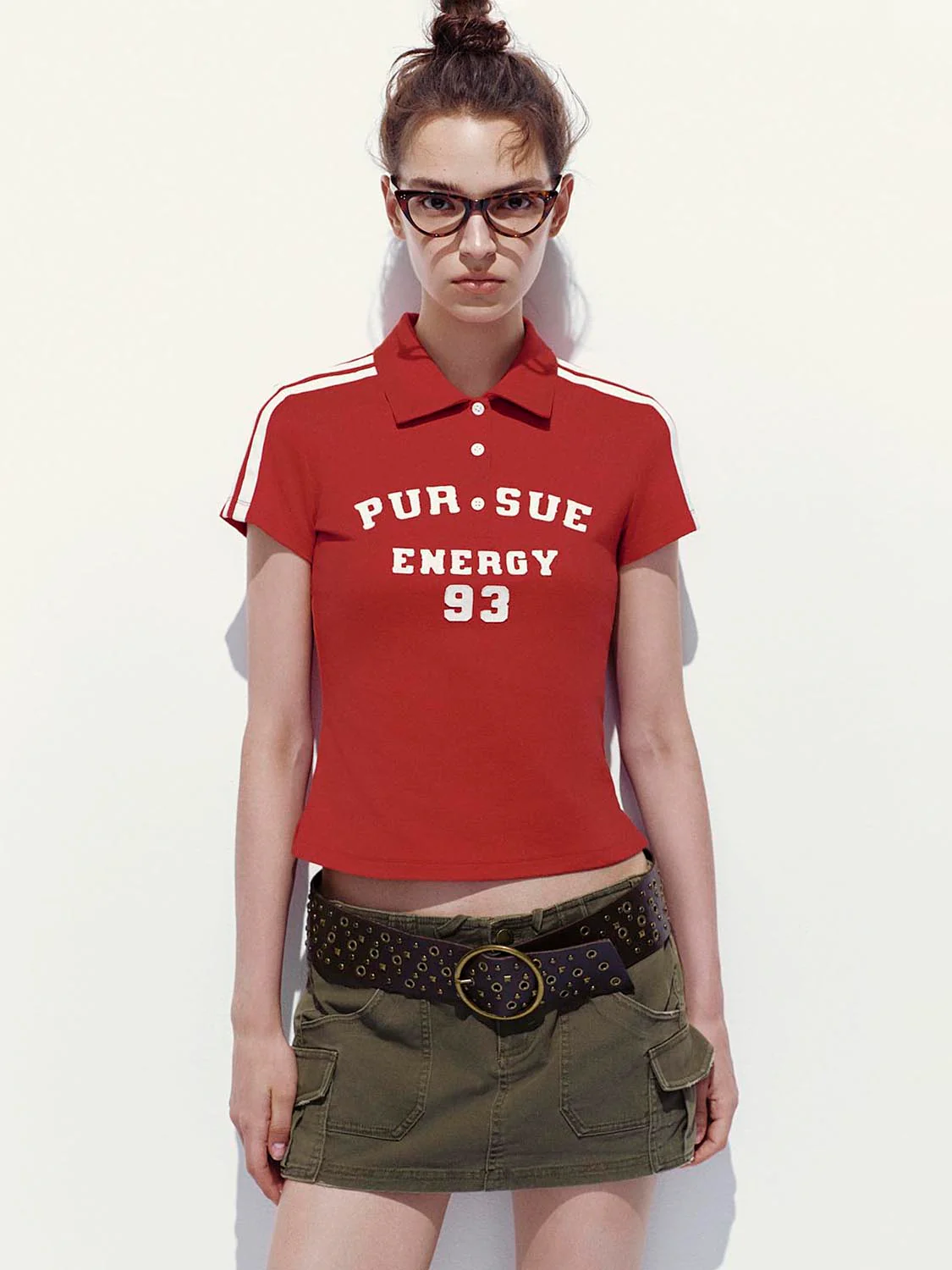 Contrast-Color Slim-Fit Polo Shirts - Image 9
