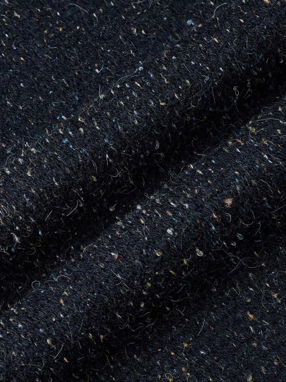 Contrast Intarsia Long Sleeve Knitted T-Shirts - Image 3
