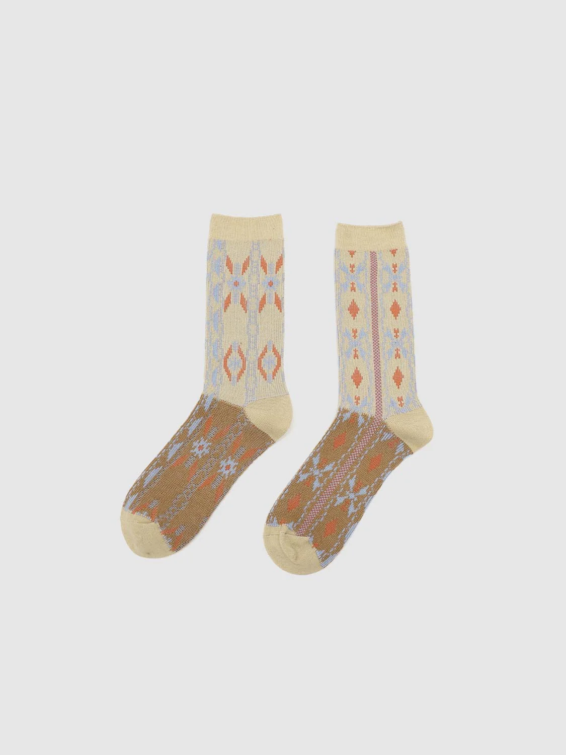 Contrast Intarsia Socks - Image 13