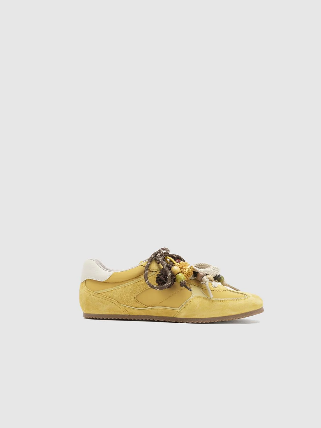 Contrast Lace Up Sneakers - Image 2