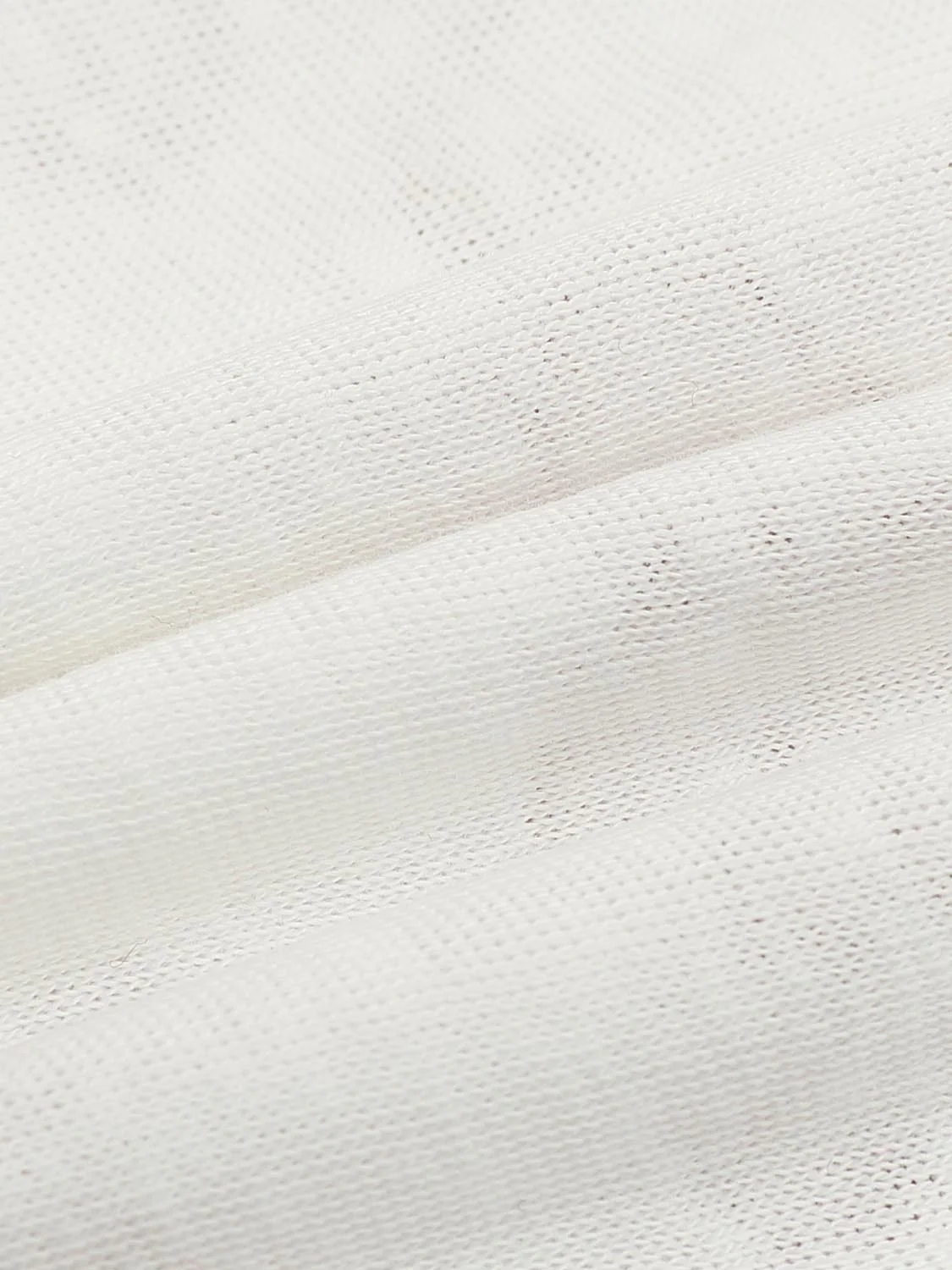 Contrast Striped Shawl Detail Printed Long Sleeve T-Shirts - Image 8