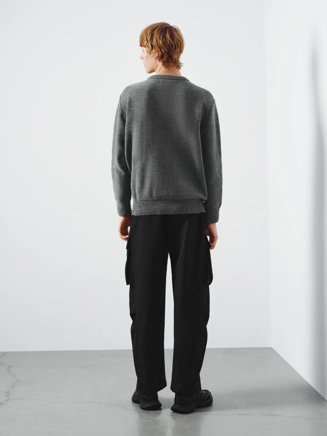 Contrast Zip Detail Long Sleeve Knitted T-Shirts - Image 6