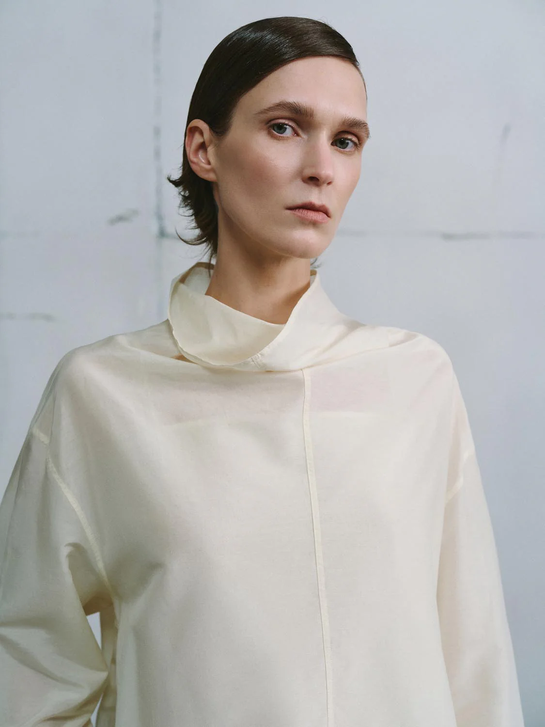 Cowl Neck Overhead Shirts - Image 3