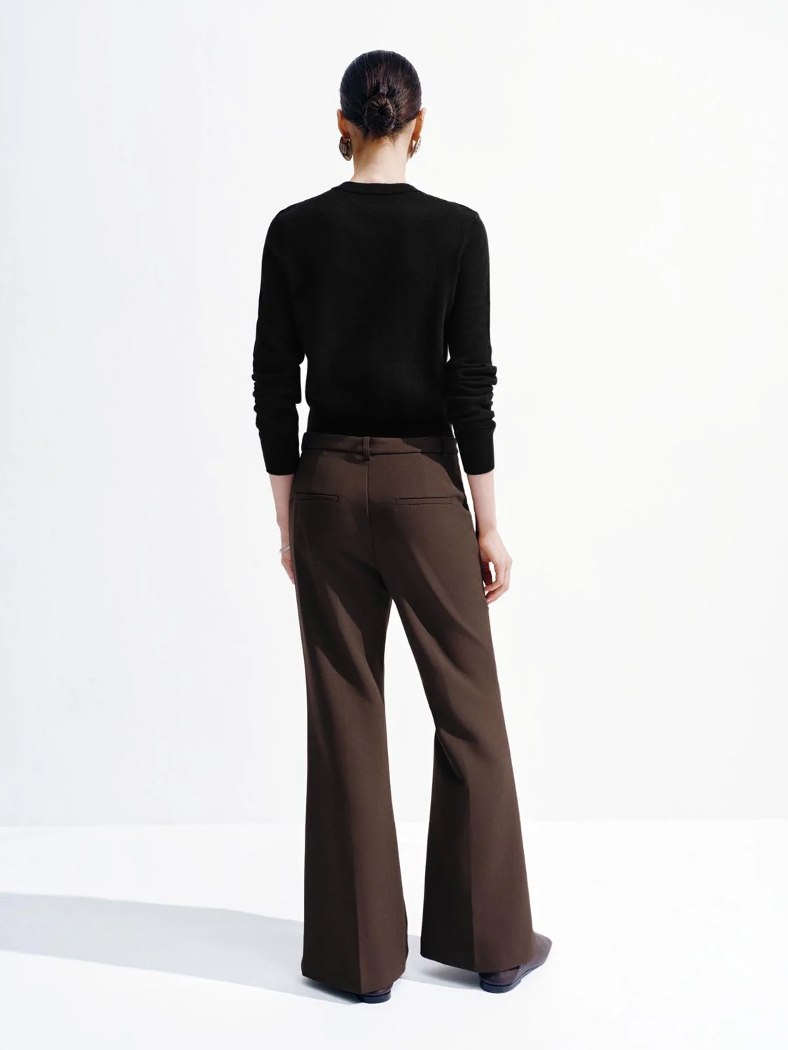 Crew Neck Knitted Cardigans - Image 14