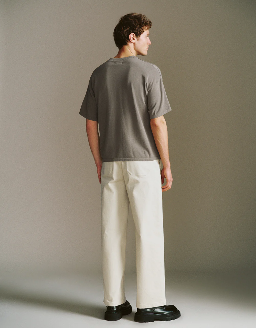 Crew Neck Knitted T-Shirt - Image 16