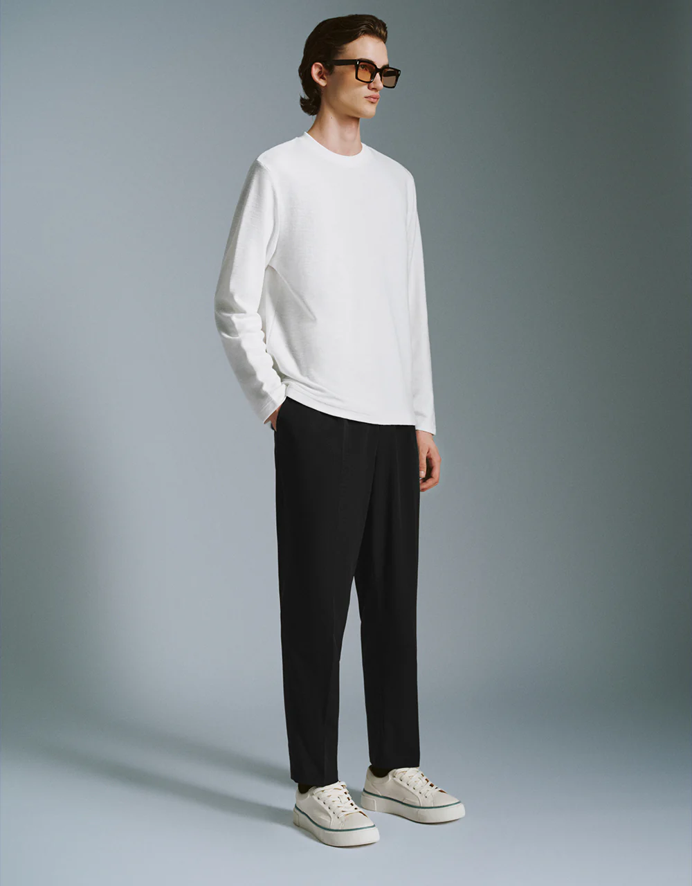 Crew Neck Knitted T-Shirt - Image 7