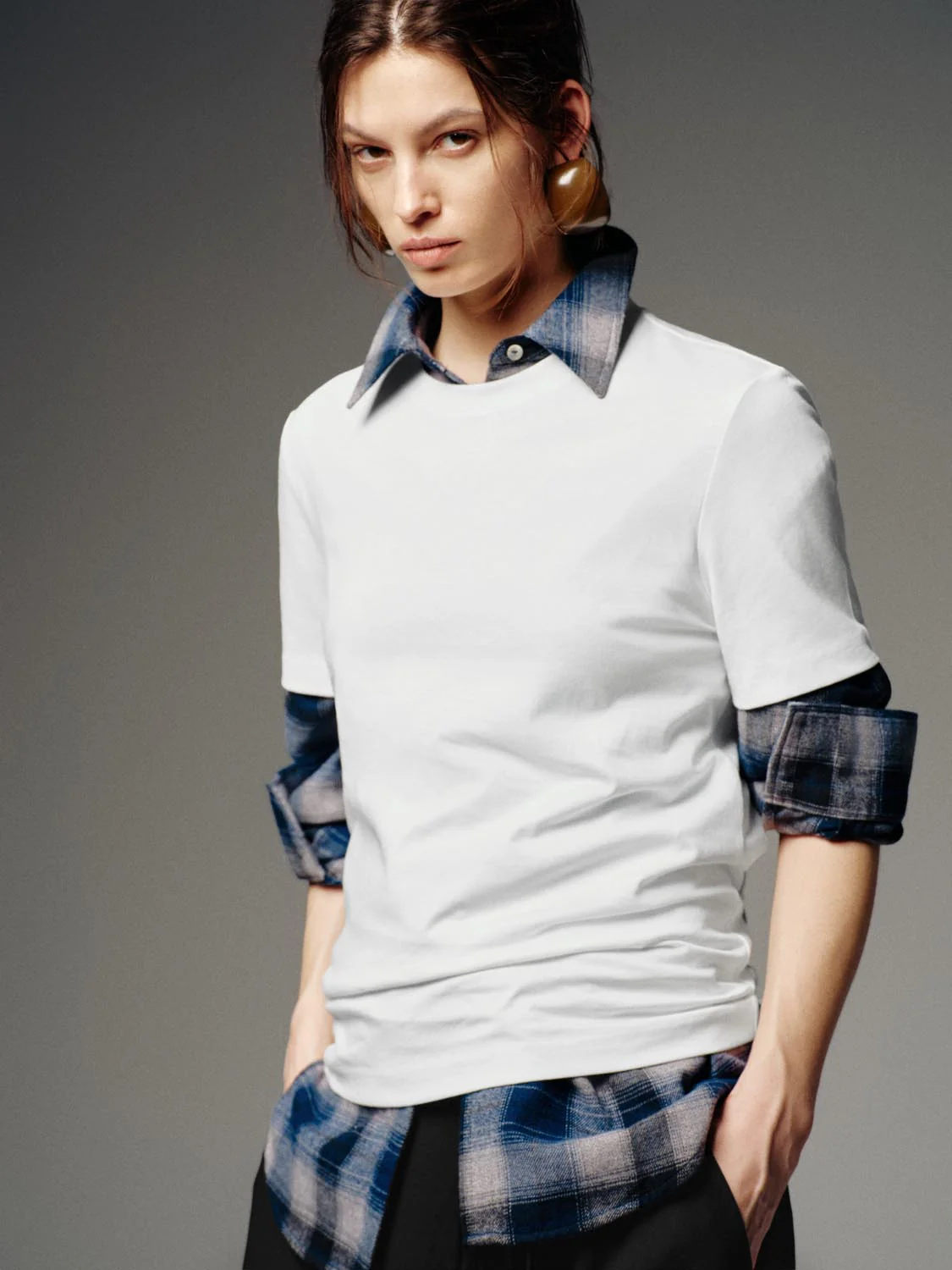 Crew Neck Loose Fit T-Shirts - Image 18