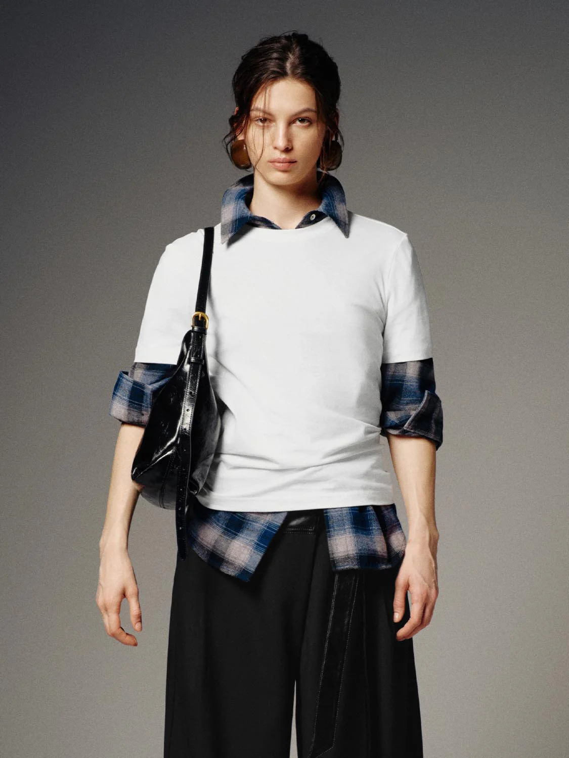 Crew Neck Loose Fit T-Shirts - Image 35
