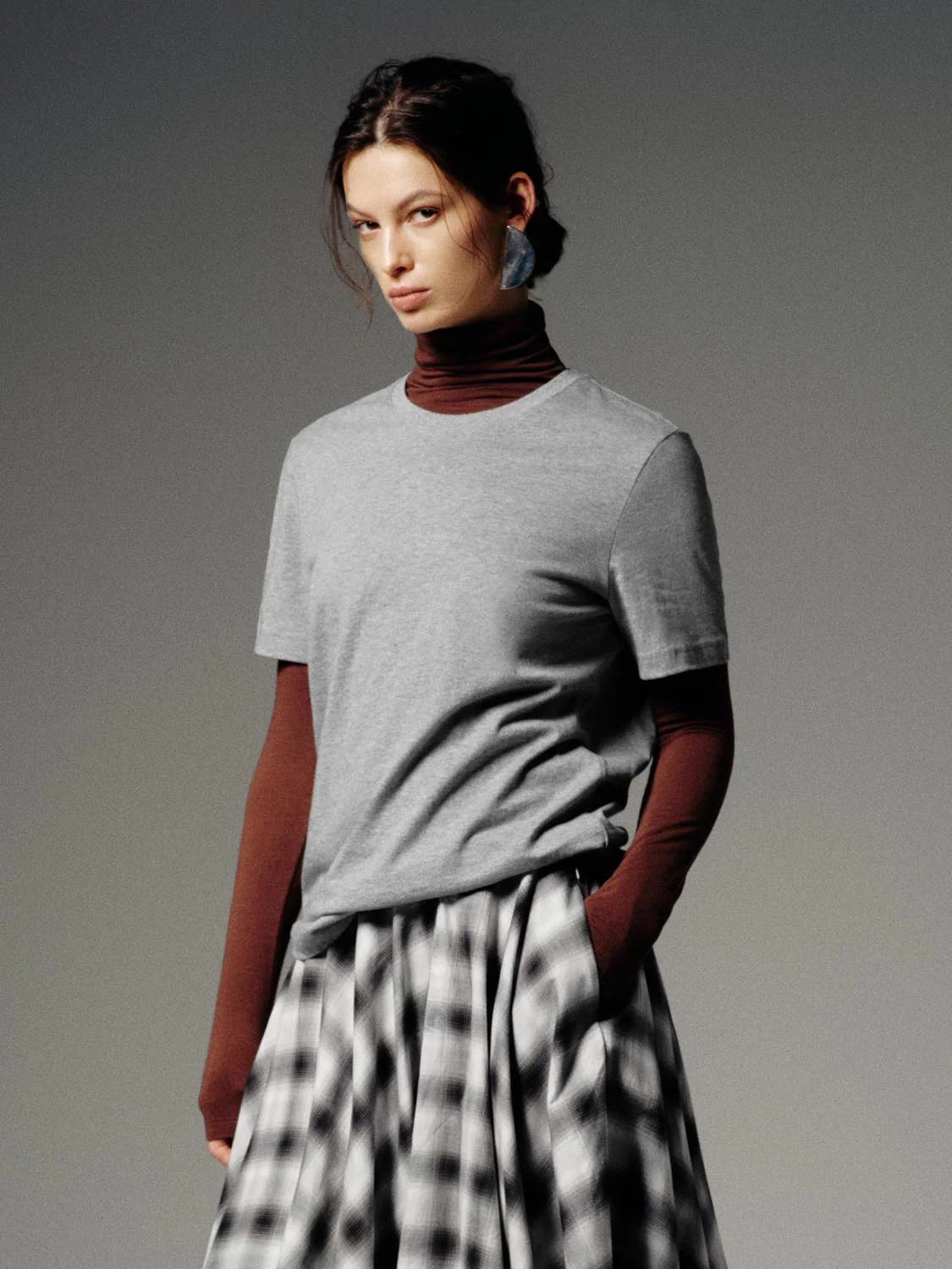 Crew Neck Loose Fit T-Shirts - Image 9
