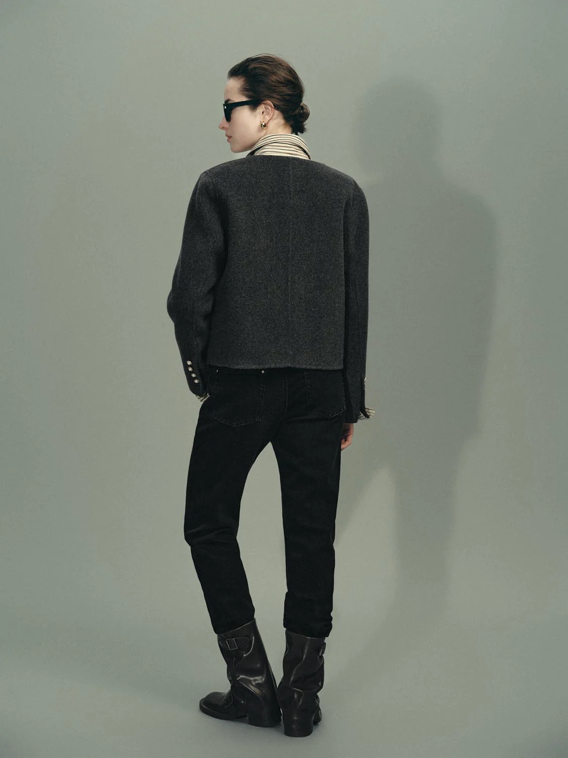 Crew Neck Patch Pocket Jackets - Image 6