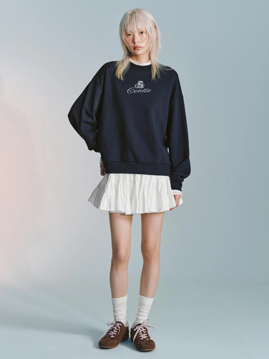 Crew Neck Printed Sweatshirts - Image 4