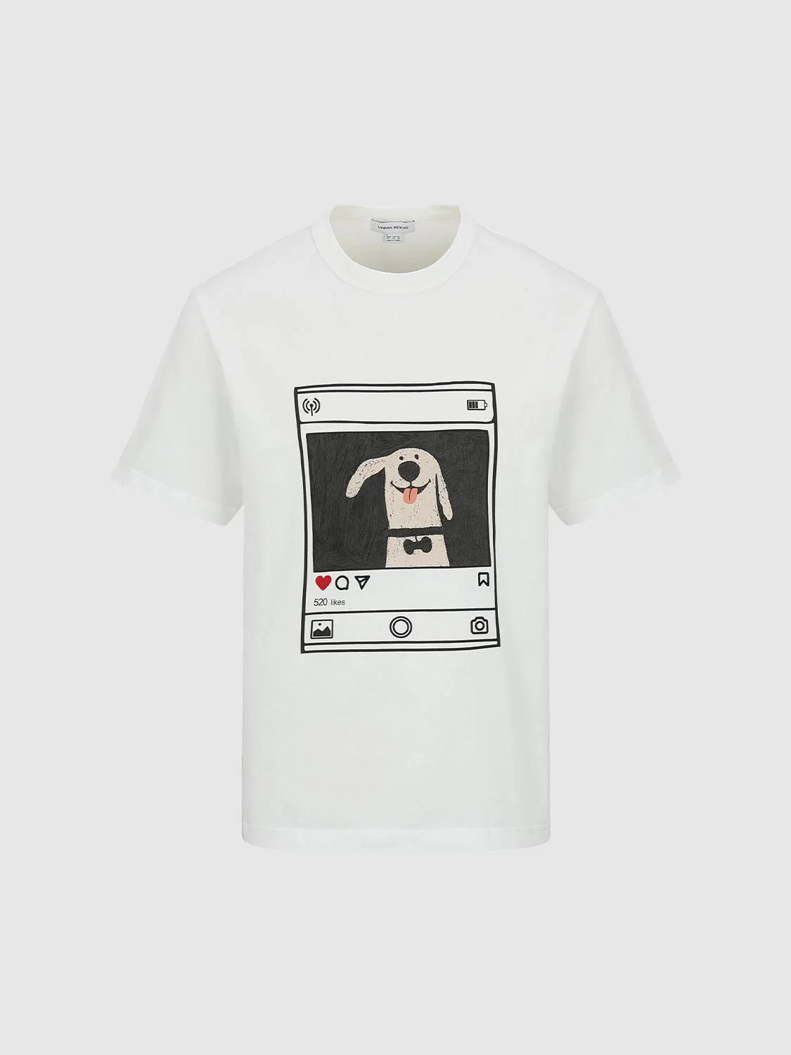 Crew Neck Printed T-Shirts - Image 7