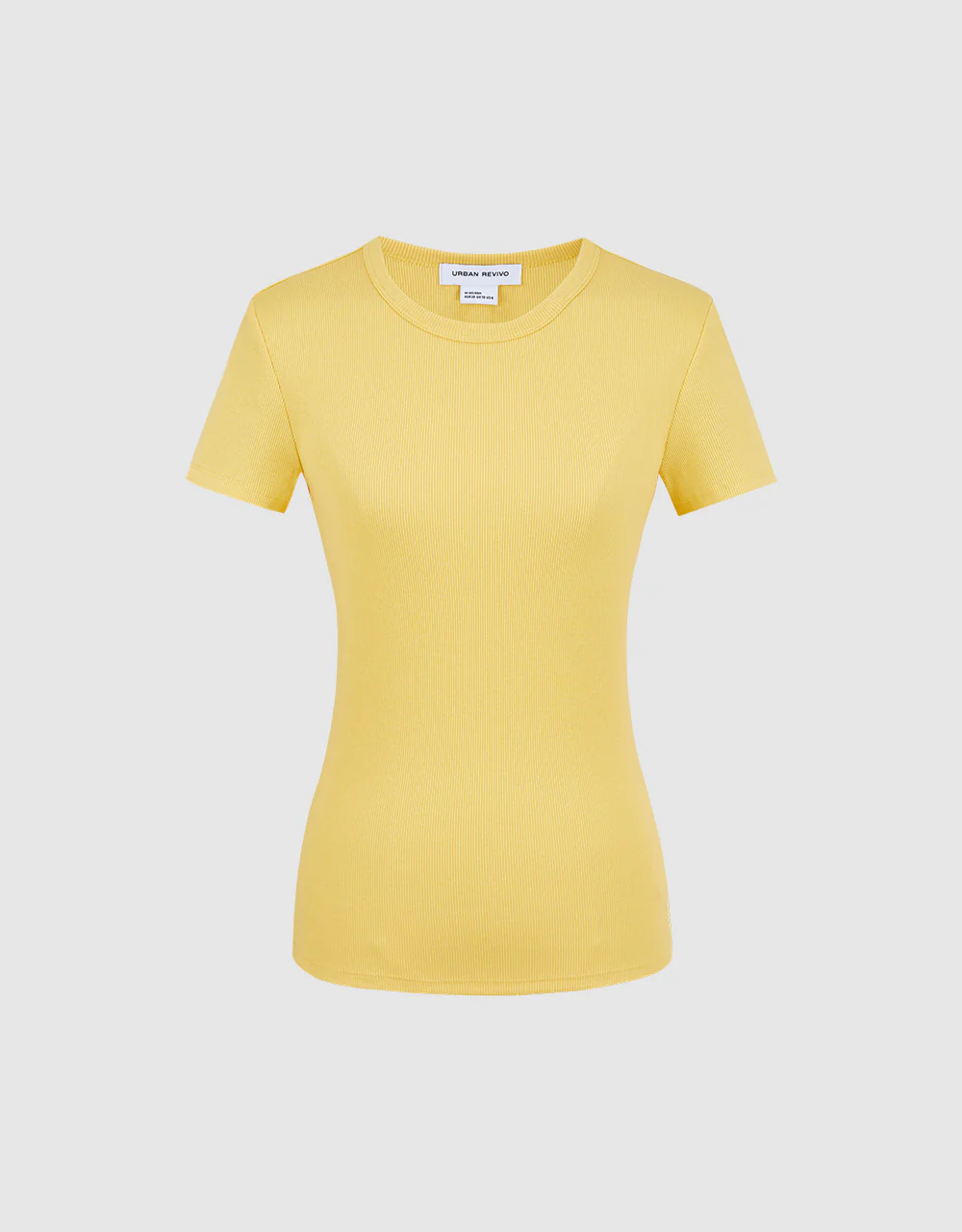 Crew Neck Skinny T-Shirt - Image 28