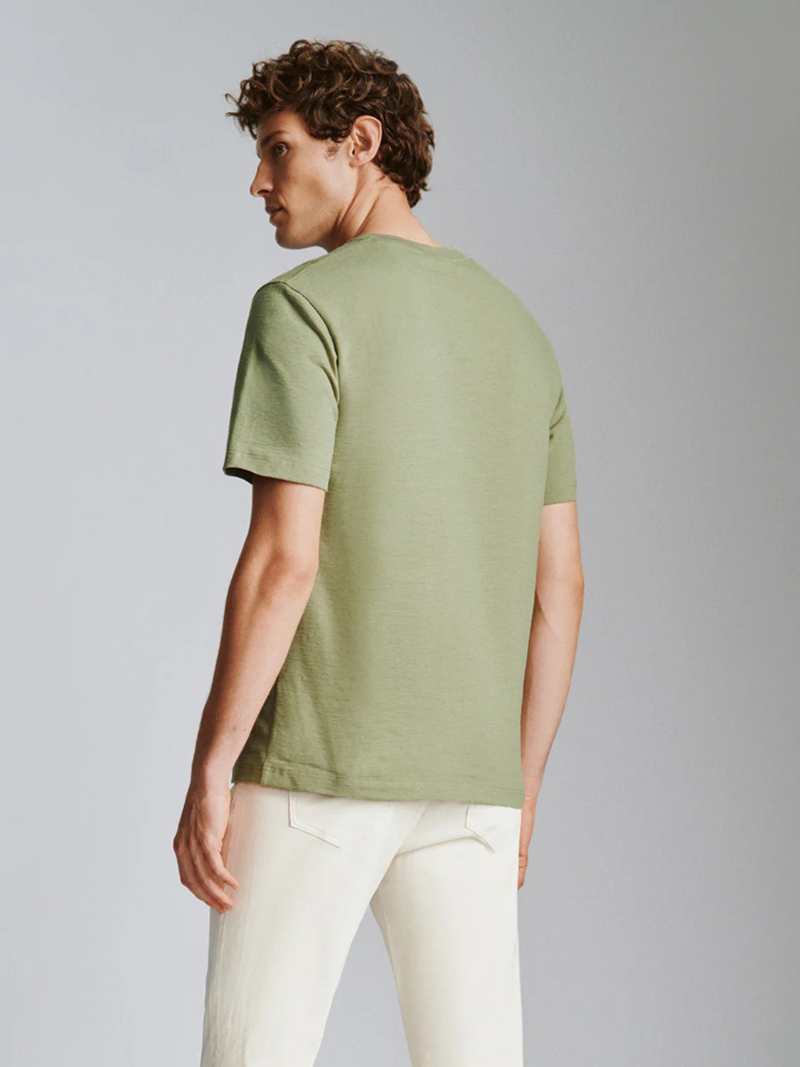 Crew Neck Straight T-Shirt - Image 14