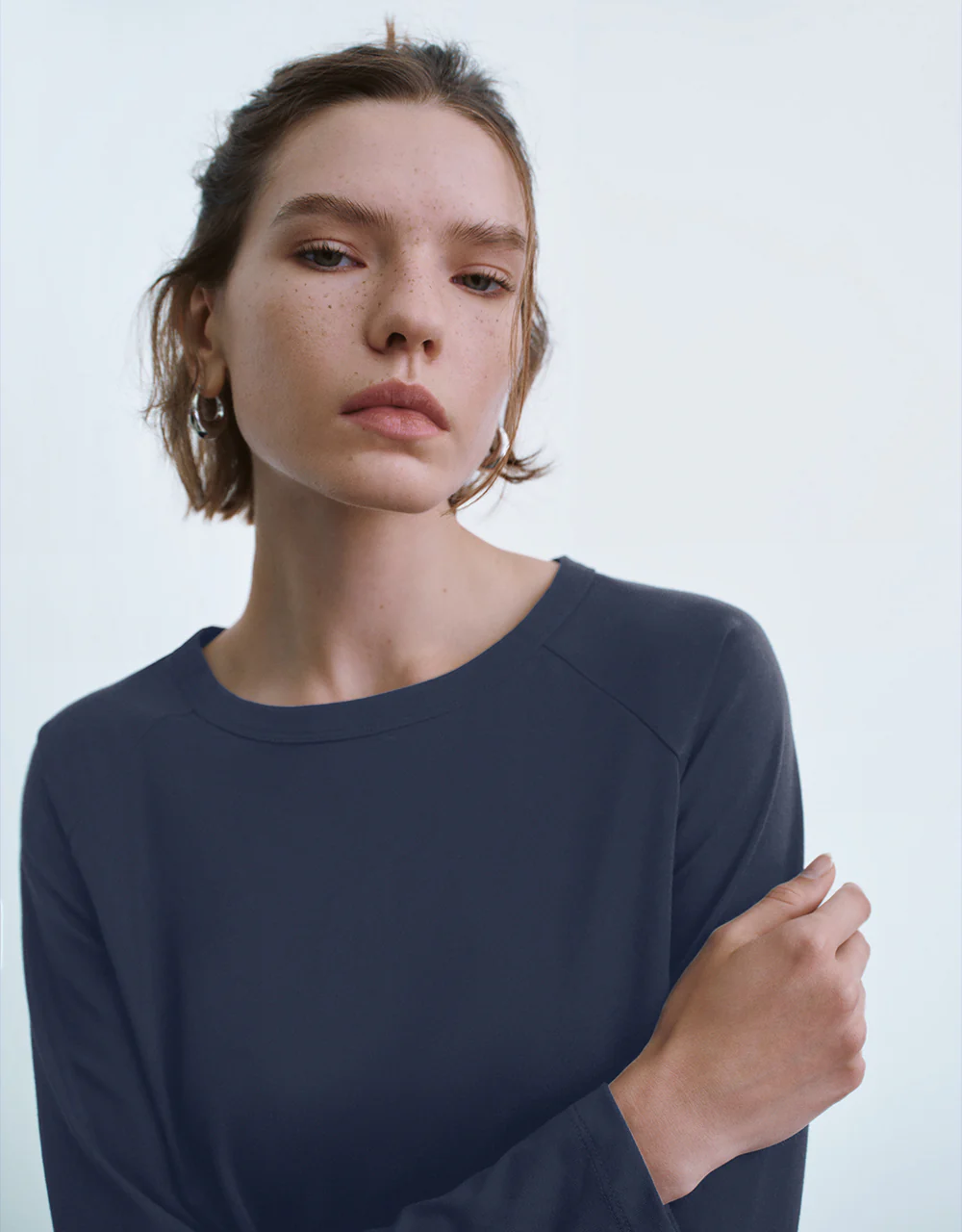 Crew Neck Straight T-Shirt - Image 33