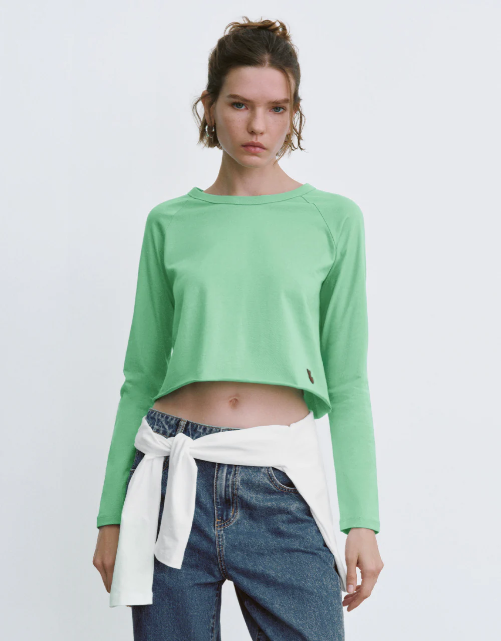 Crew Neck Straight T-Shirt - Image 41