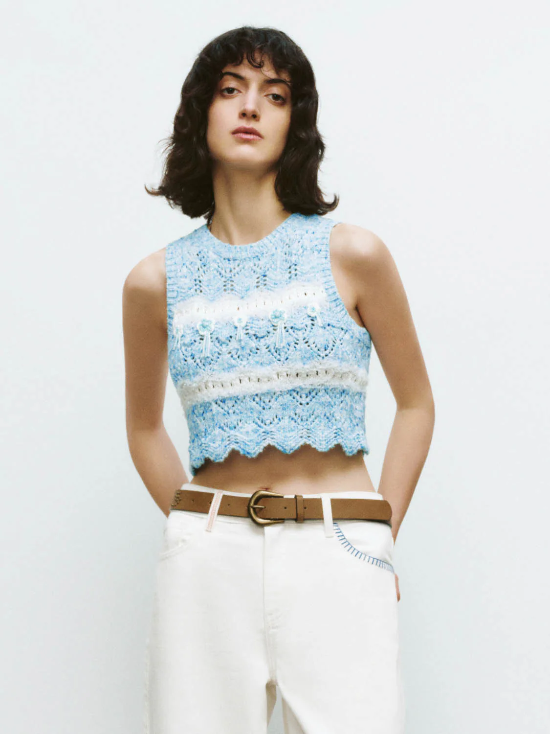 Crochet Knitted Tank Tops - Image 8