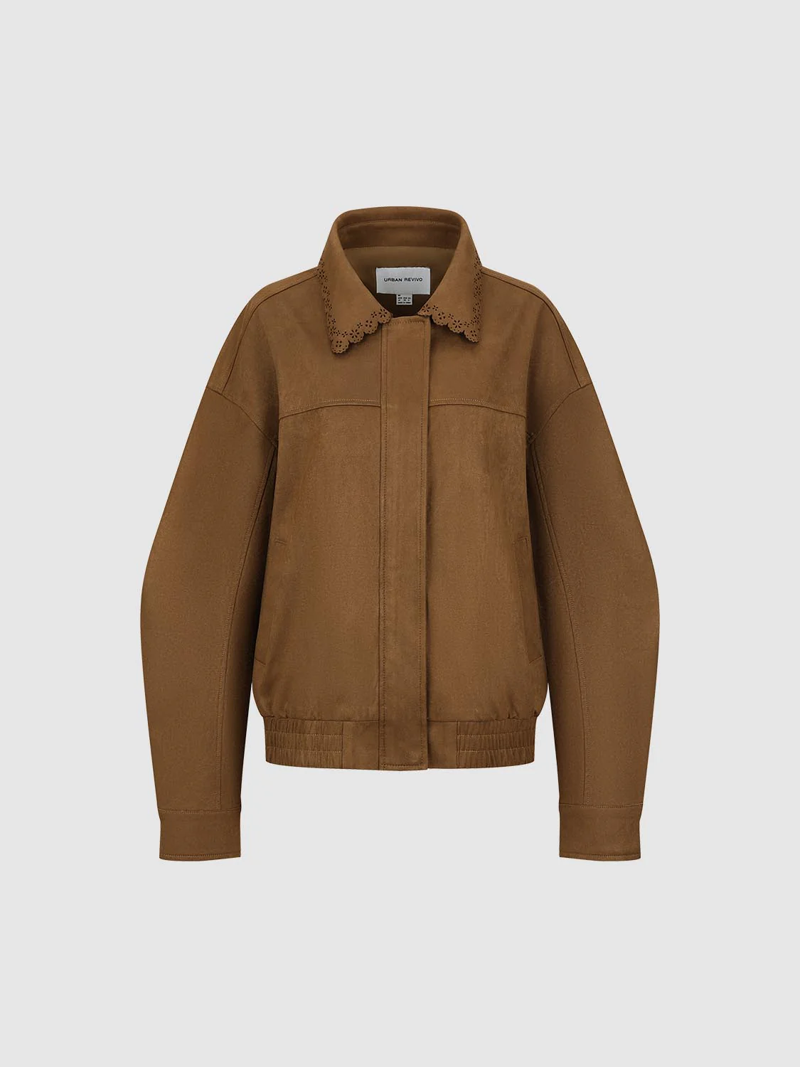 Cutwork Collar Bomber Jackets - Image 7