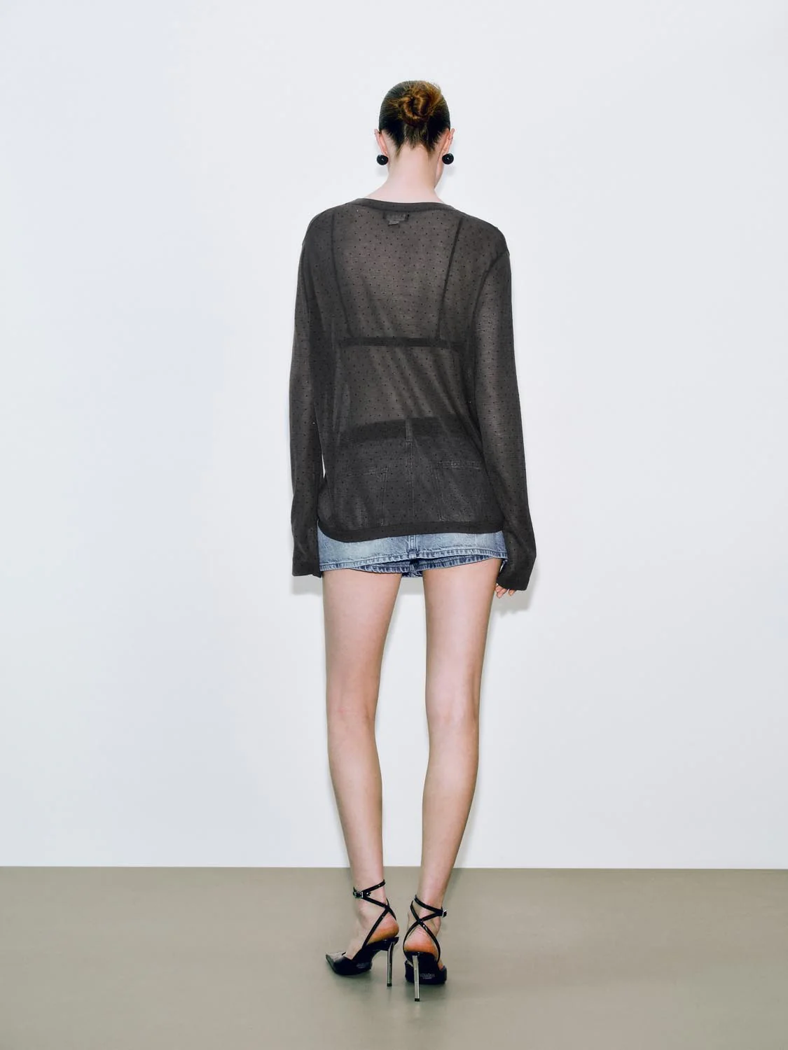 Denim Mini Skirts - Image 4
