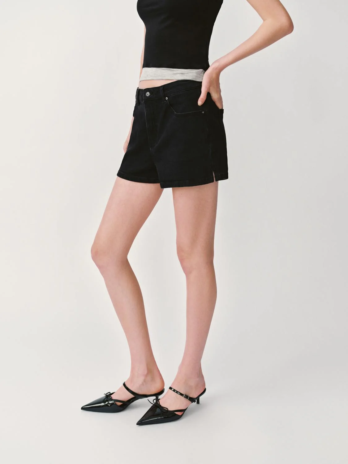 Denim Shorts - Image 3