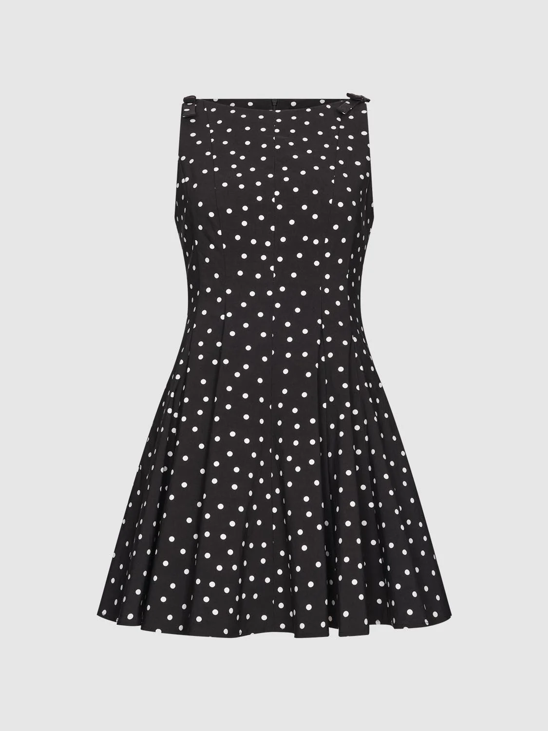 Dotted Flared Dresses - Image 7