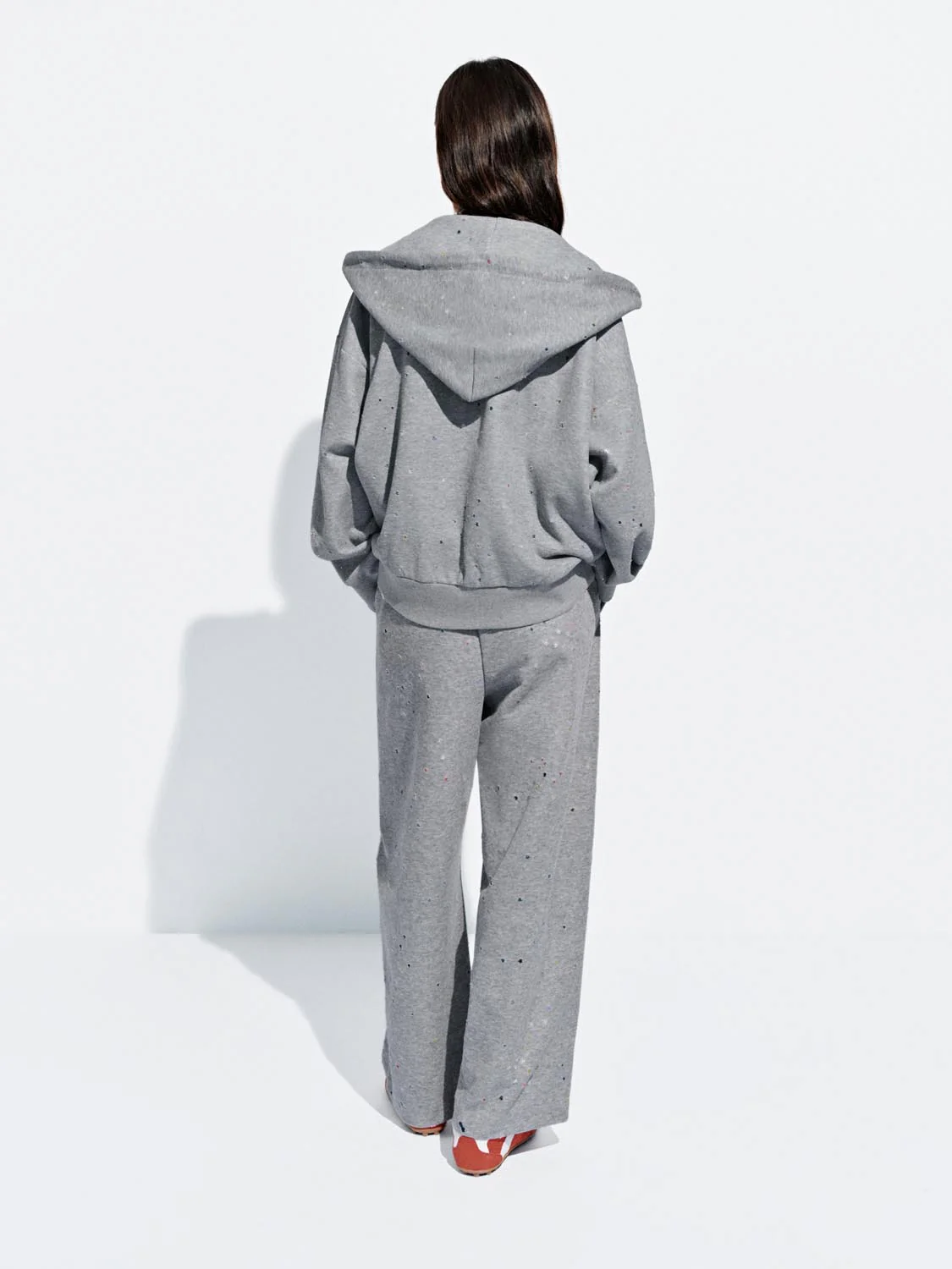 Dotted Oversize Hooded Jackets - Image 6